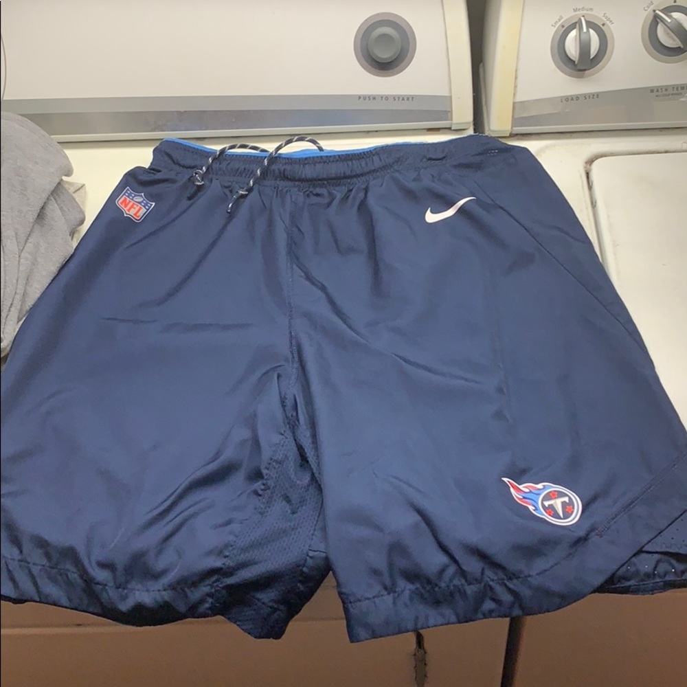 Nike Tennessee Titans practice shorts